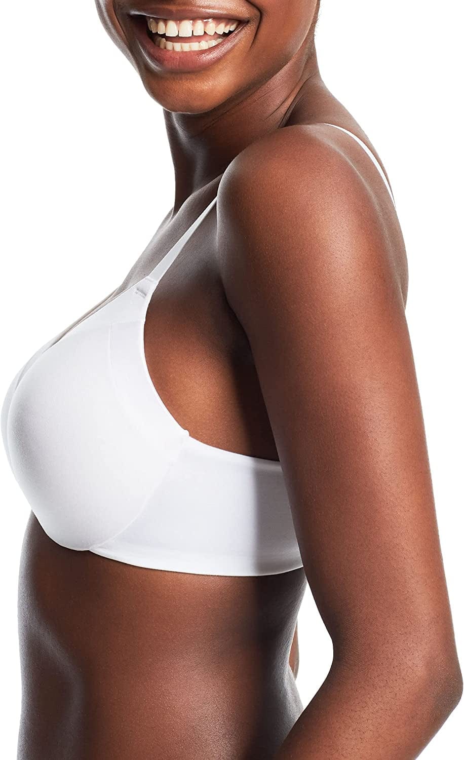 Maidenform Comfort Devotion Underwire Bra, Full-Coverage Comfortable Bra with Cushionwire for Support, Smoothing Bra