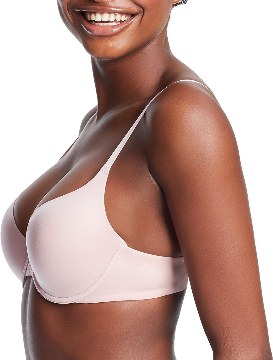 Maidenform Dreamwire Underwire Bra, No-Poke Push-Up Bra, Moderate Coverage, Convertible T-Shirt Bra