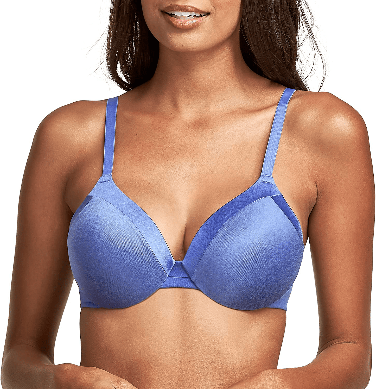 Maidenform Women's Comfort Devotion Tailored Full Coverage T-Shirt Bra 09436 Deep Forte Blue / 36B