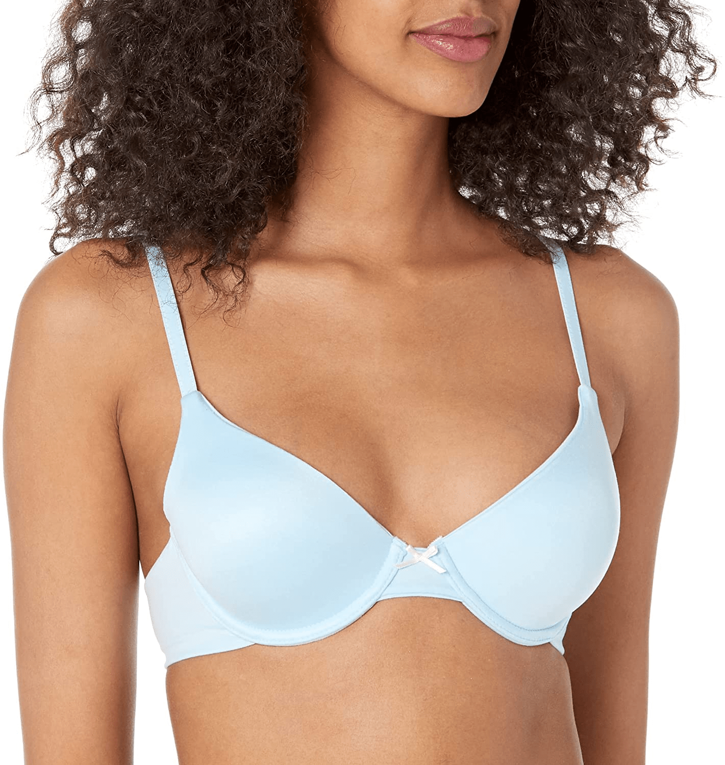 Maidenform Women'S Comfy Soft Full Coverage Underwire Bra 09404 Apparel & Accessories > Clothing > Underwear & Socks > Lingerie Maidenform Blue Whimsy/Pearl 34D 