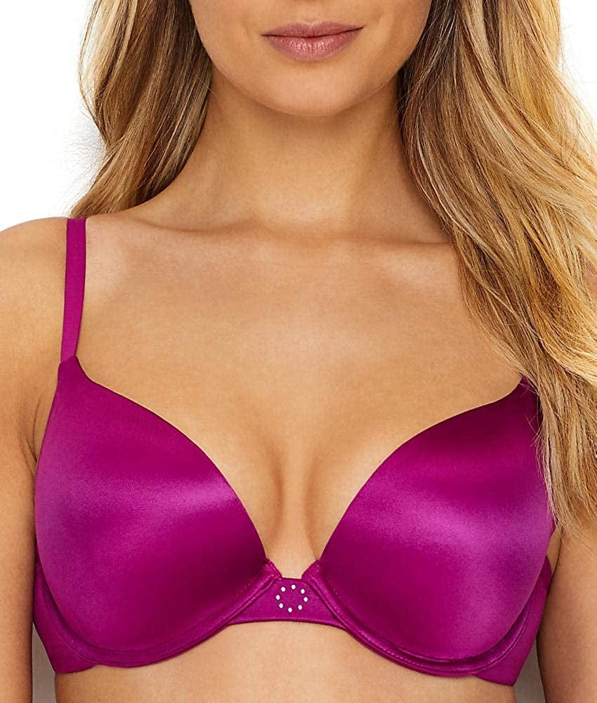 Maidenform Women'S Custom Lift Tailored Satin Demi Bra 09729 Razzleberry / 38B