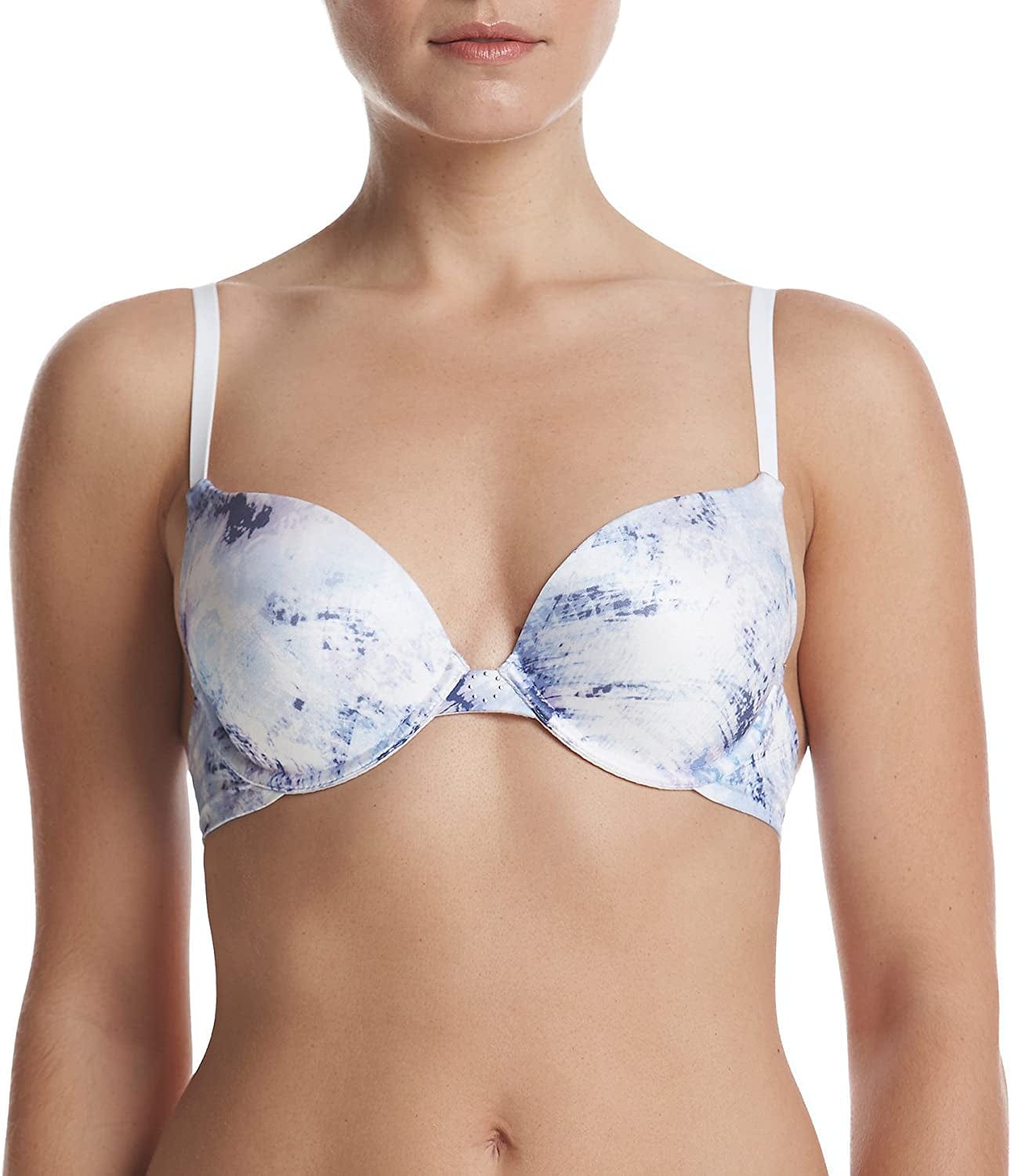 Maidenform Women'S Custom Lift Tailored Satin Demi Bra 09729 Iridescent Print / 36DD