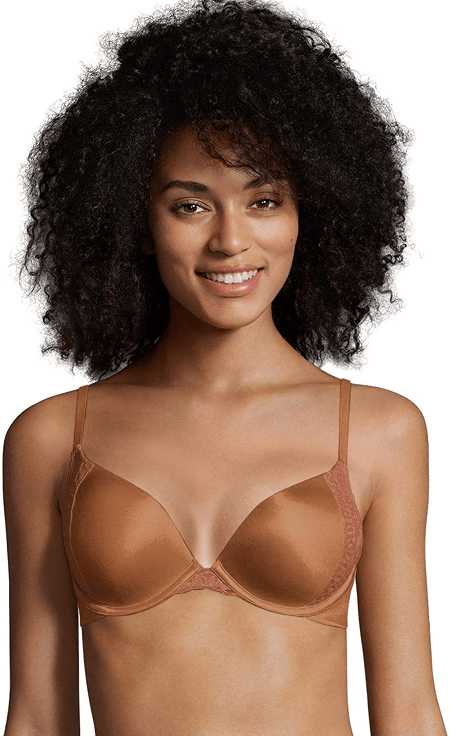 Maidenform Women's Natural Boost Demi Bra 09428 Cinnamon Butter / 38B