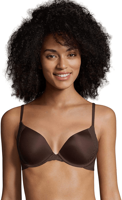 Maidenform Women's Natural Boost Demi Bra 09428 Warm Cocoa Brown / 36B