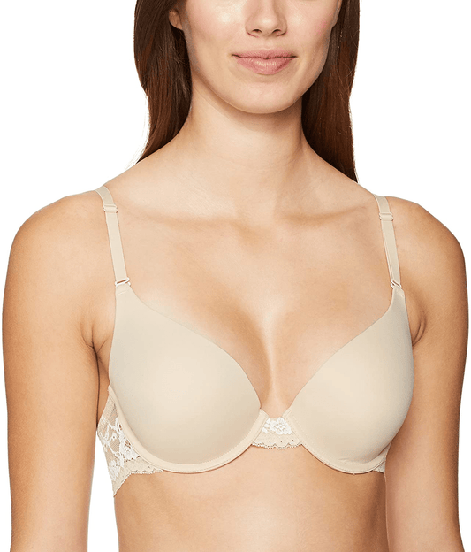 Maidenform Women's Natural Boost Demi Bra 09428 Latte Lift/Ivory / 32B