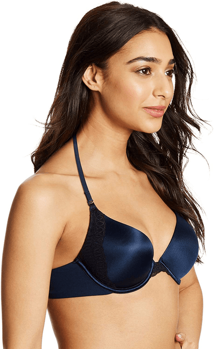 Maidenform Women's Natural Boost Demi Bra 09428 Navy/Black / 40B