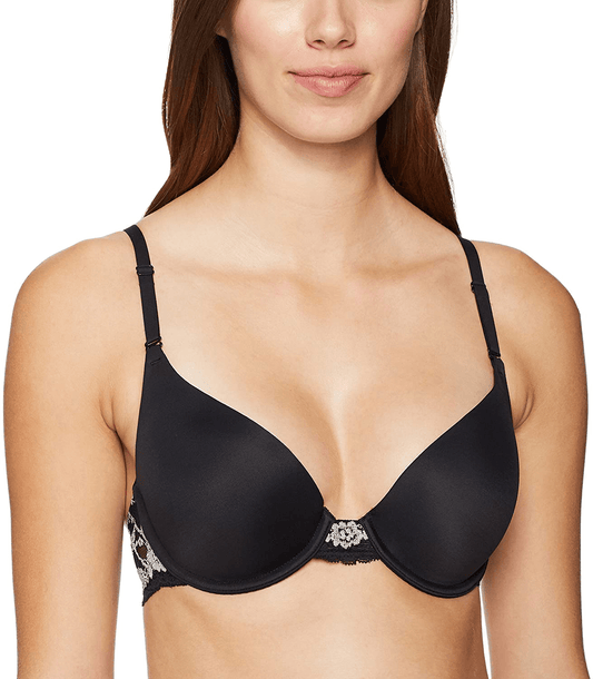 Maidenform Women's Natural Boost Demi Bra 09428 Black/Stone / 32B