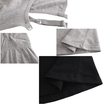 Maternity Nursing Tank Top, Women Maternity Cami Nursing Sleep Bra Breastfeeding Tops for Pregnancy