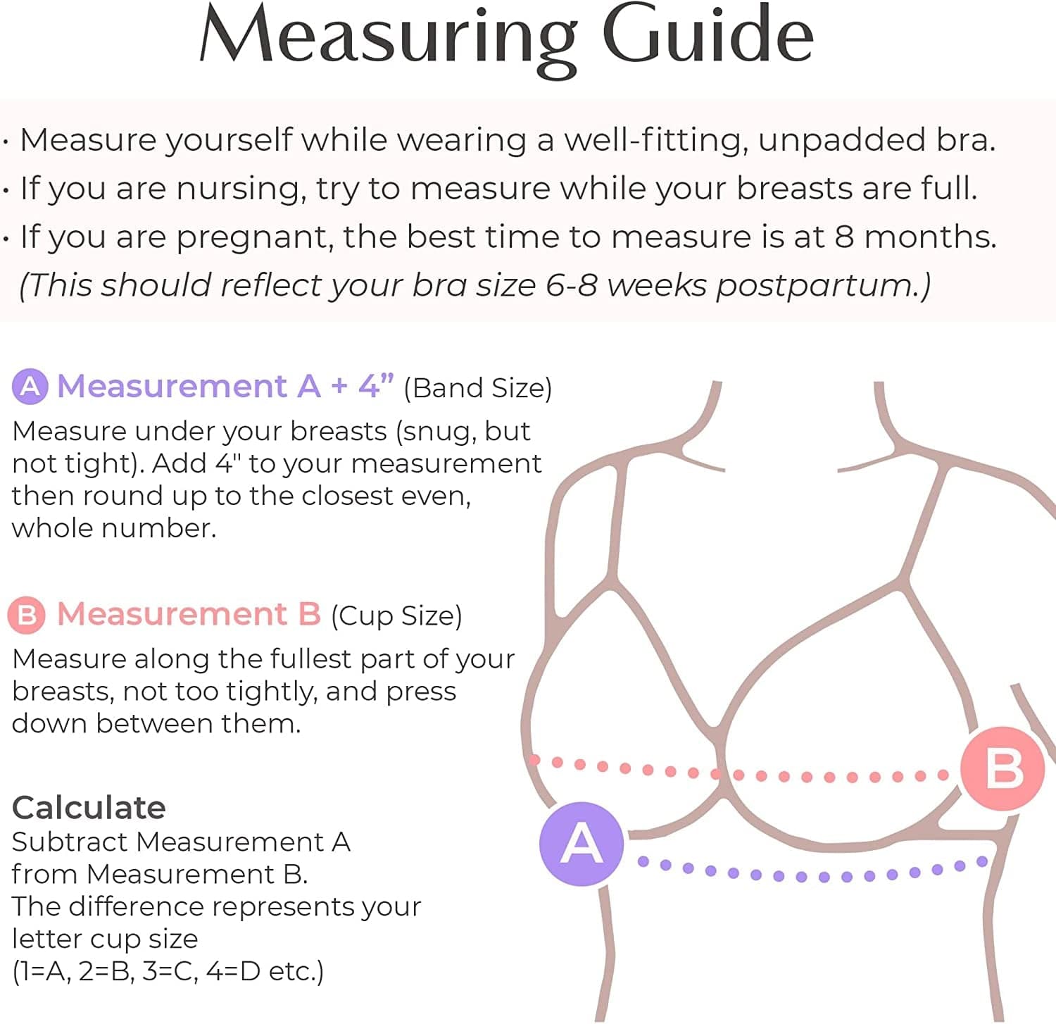 Maternity, Nursing & Wire Free T-Shirt Bra | Hide the Nursing Clasp | Wearable Pump Cup Extender Obs Coral / 38DD