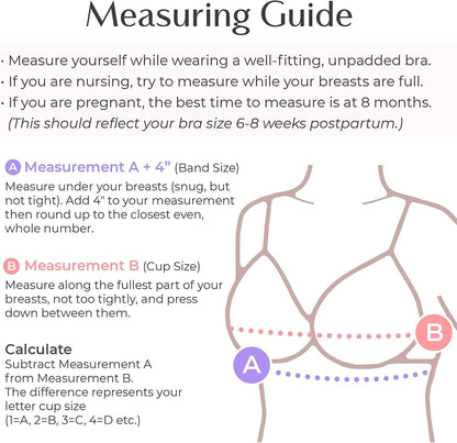 Maternity, Nursing & Wire Free T-Shirt Bra | Hide the Nursing Clasp | Wearable Pump Cup Extender Obs Coral / 38DD