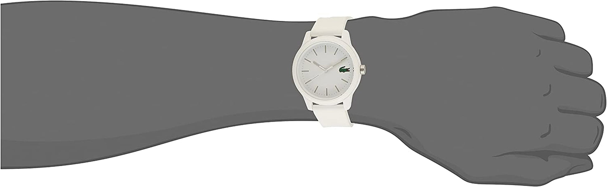 Men'S 12.Quartz TR90 and Rubber Strap Casual Watch
