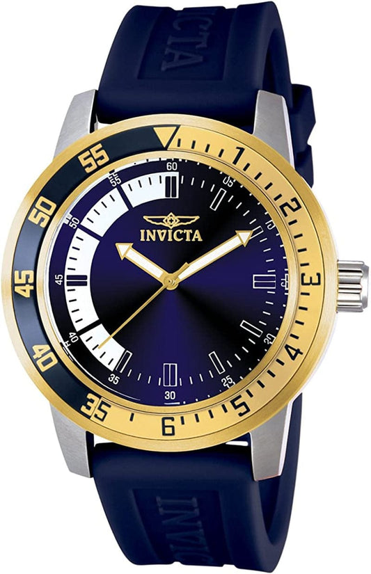 Men'S 12847 Specialty Blue Dial Blue Polyurethane Watch
