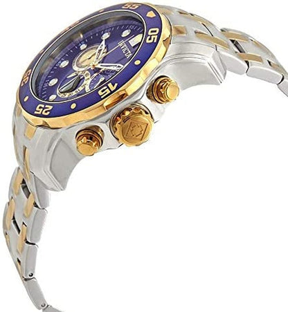 Men'S 17884 Pro Diver Analog Display Swiss Quartz Black Watch
