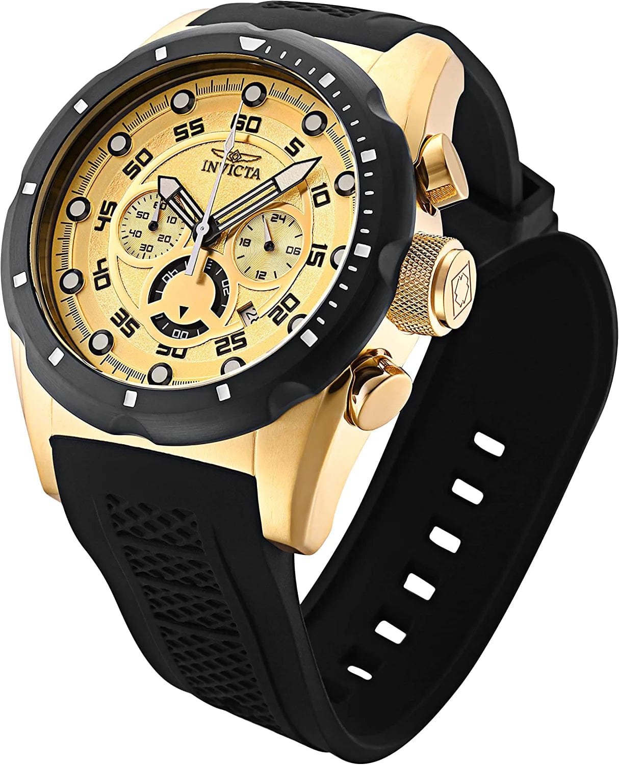 Men'S 20306 Speedway Analog Display Japanese Quartz Black Watch