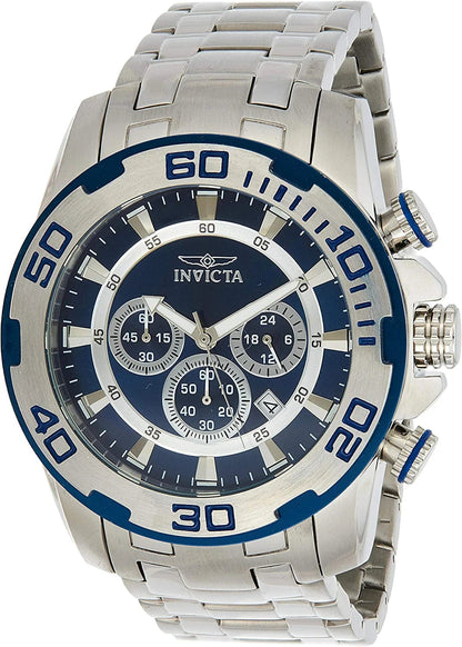 Men'S 22319 Pro Diver Analog Display Quartz Silver Watch