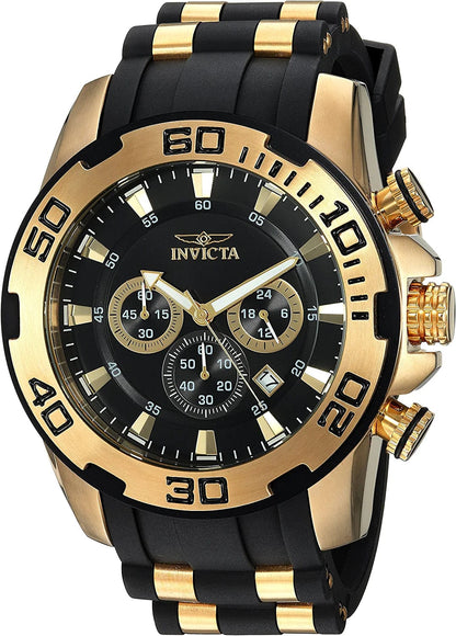 Men'S 22340 22341 22343 22344 22346 Pro Diver Analog Display Quartz Black Watch black