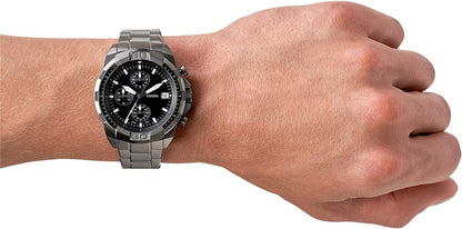 Men'S Bronson Stainless Steel Quartz Dress Chronograph Watch