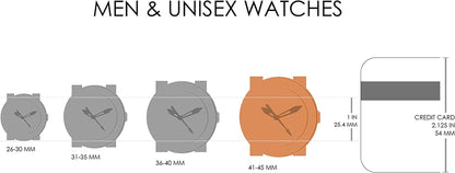 Men'S Decker Quartz Stainless Steel Chronograph Watch Silver
