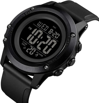 Men'S Digital Sports Watch Large Face Waterproof Wrist Watches for Men with Stopwatch Alarm LED Back Light