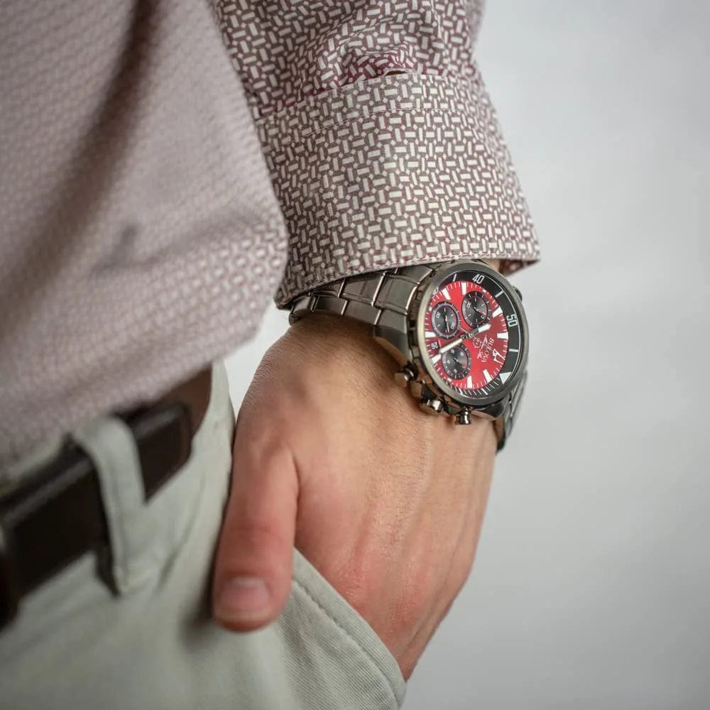 Men'S Marine Star Chronograph Watch, 43Mm