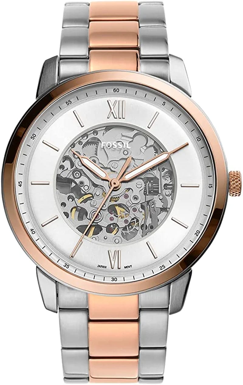 Men'S Neutra Stainless Steel Mechanical Automatic Watch Two-Tone