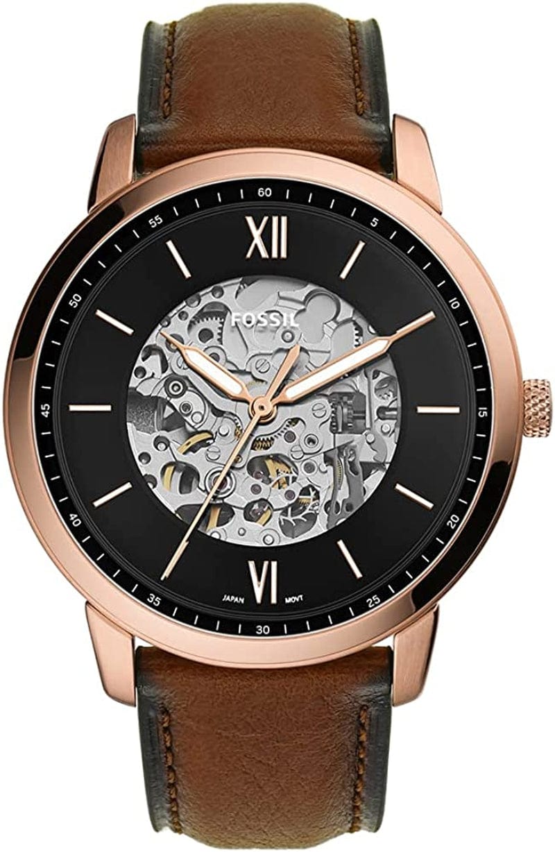 Men'S Neutra Stainless Steel Mechanical Automatic Watch Brown