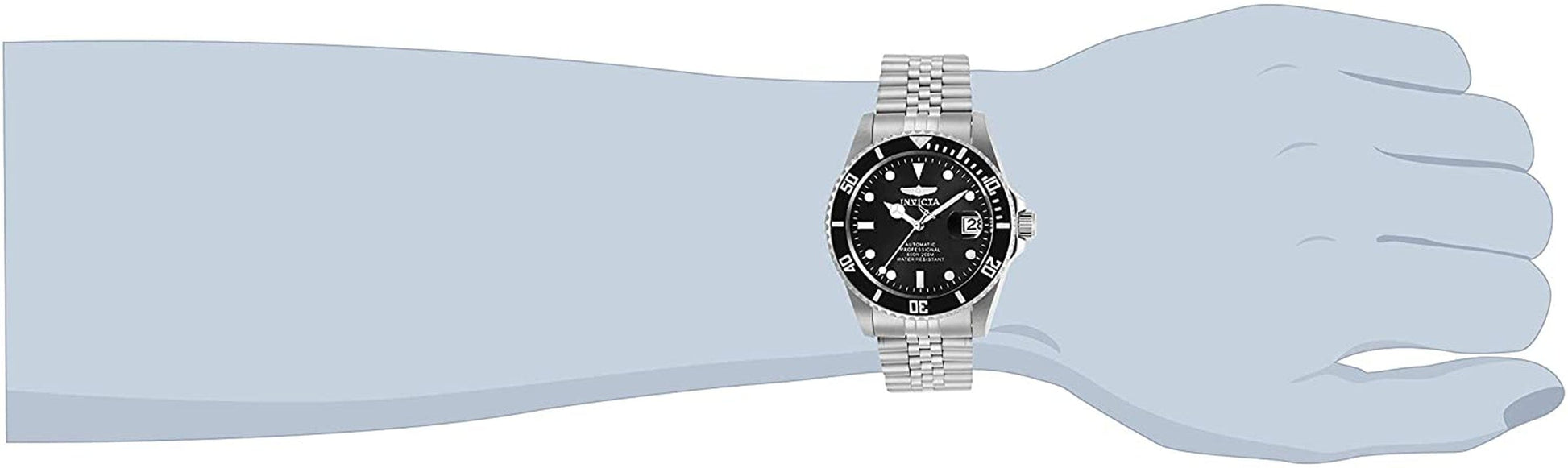 Men'S Pro Automatic Stainless Steel Watch