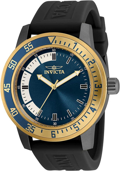 Men'S Specialty 45Mm Silicone Quartz Watch 35779