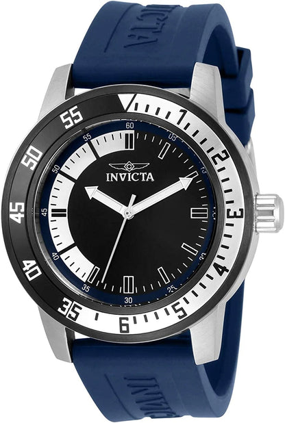 Men'S Specialty 45Mm Silicone Quartz Watch 34013