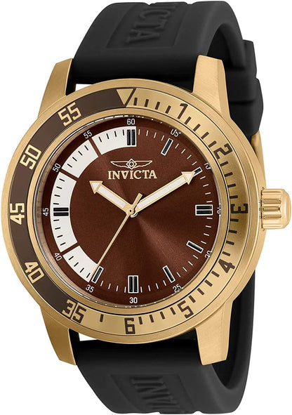 Men'S Specialty 45Mm Silicone Quartz Watch 35782