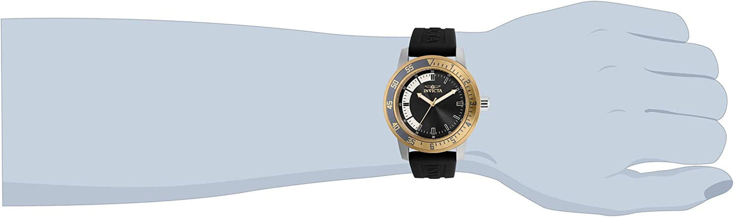 Men'S Specialty 45Mm Silicone Quartz Watch