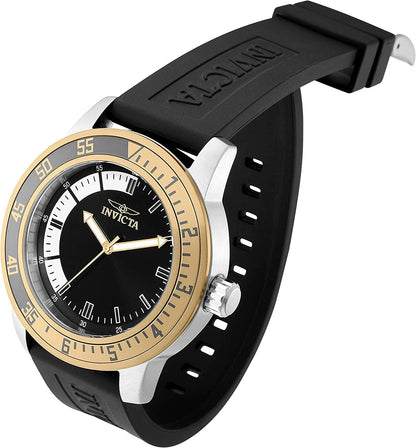 Men'S Specialty 45Mm Silicone Quartz Watch