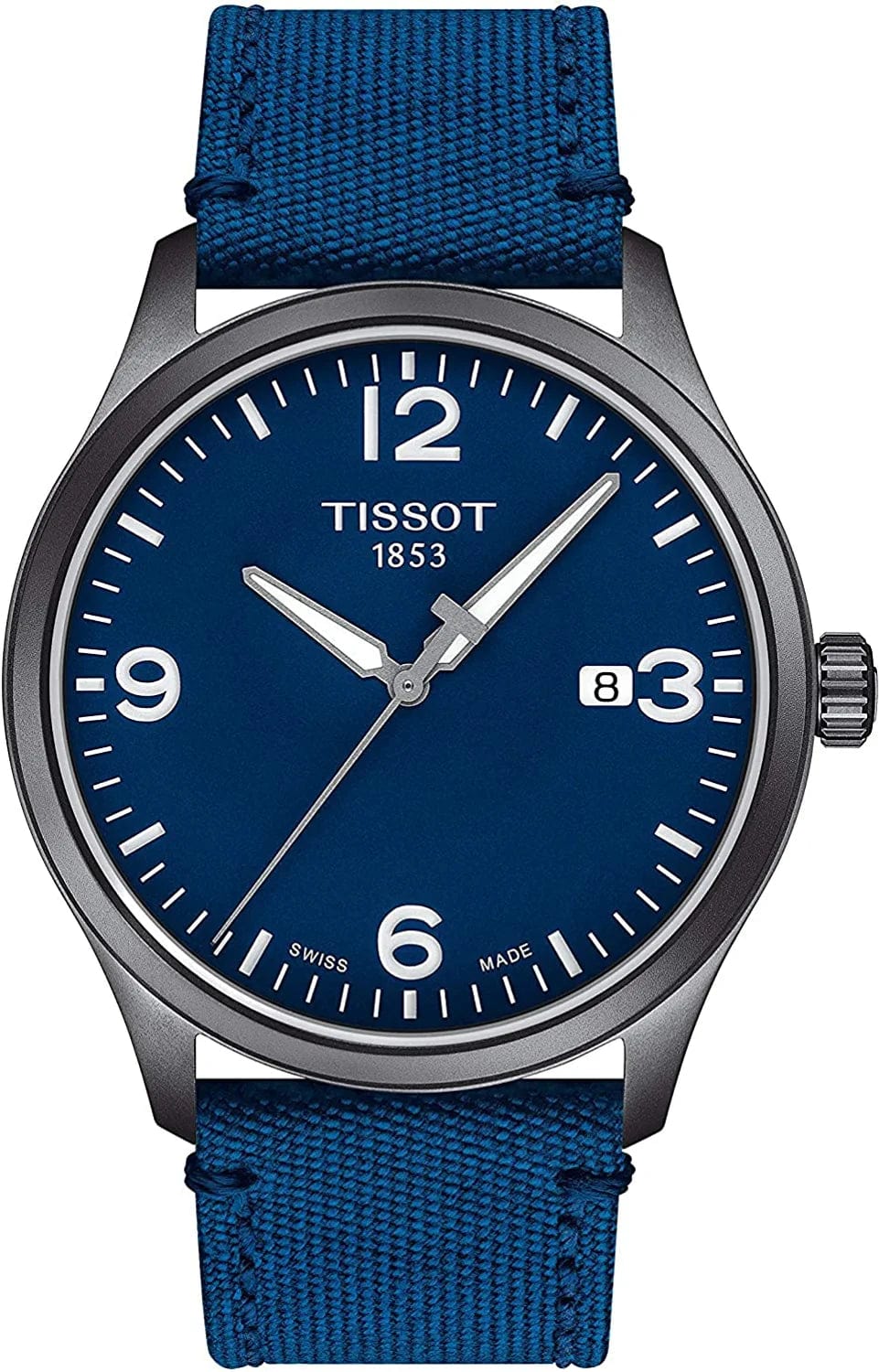 Mens Gent XL Stainless Steel Casual Watch Blue T1164103704700