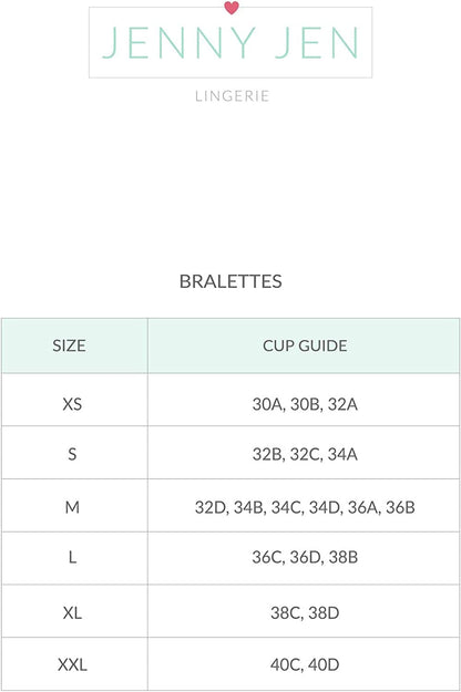 Mia Lace Bralette for Women, Unpadded and Unlined Wireless Bra, Perfect Racerback Everyday Lingerie