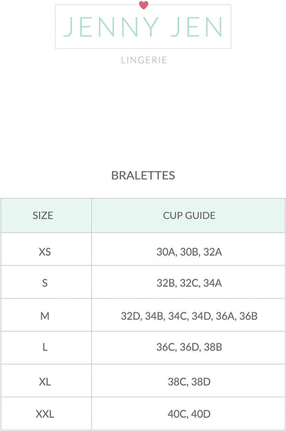Mia Lace Bralette for Women, Unpadded and Unlined Wireless Bra, Perfect Racerback Everyday Lingerie
