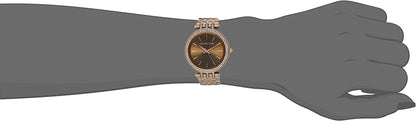 Michael Kors Darci 3 Hand Watch with Glitz Accents, 39MM