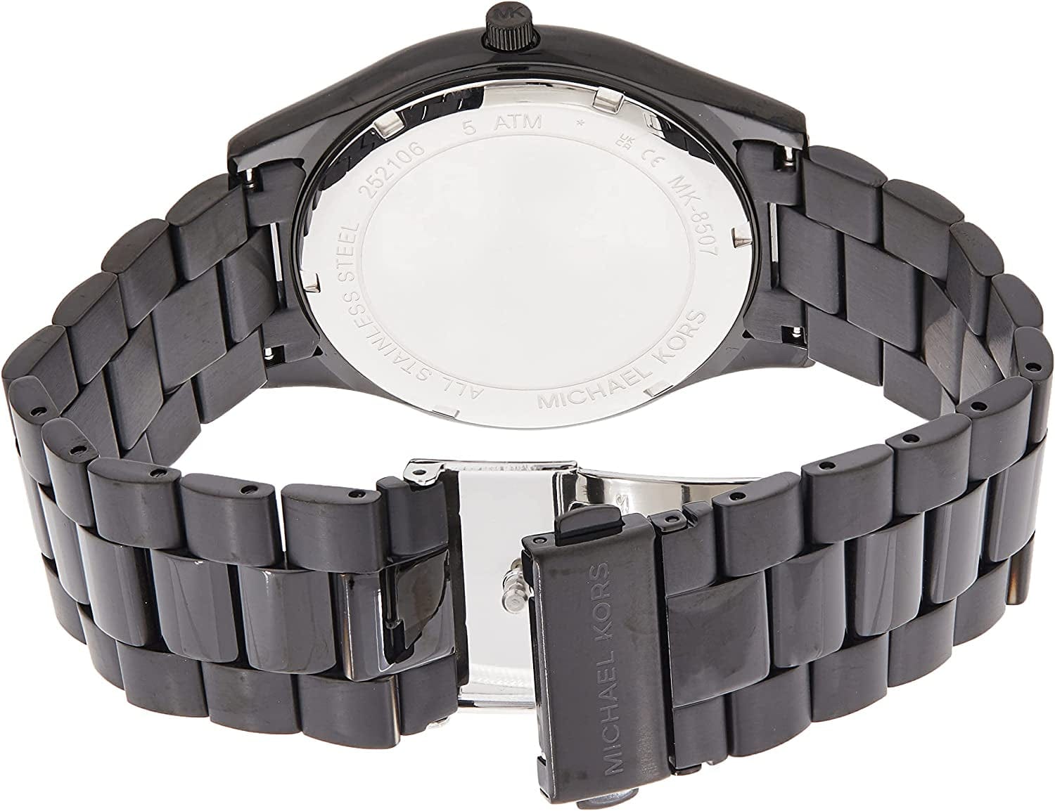 Michael Kors Men'S Slim Runway Stainless Steel Quartz Watch