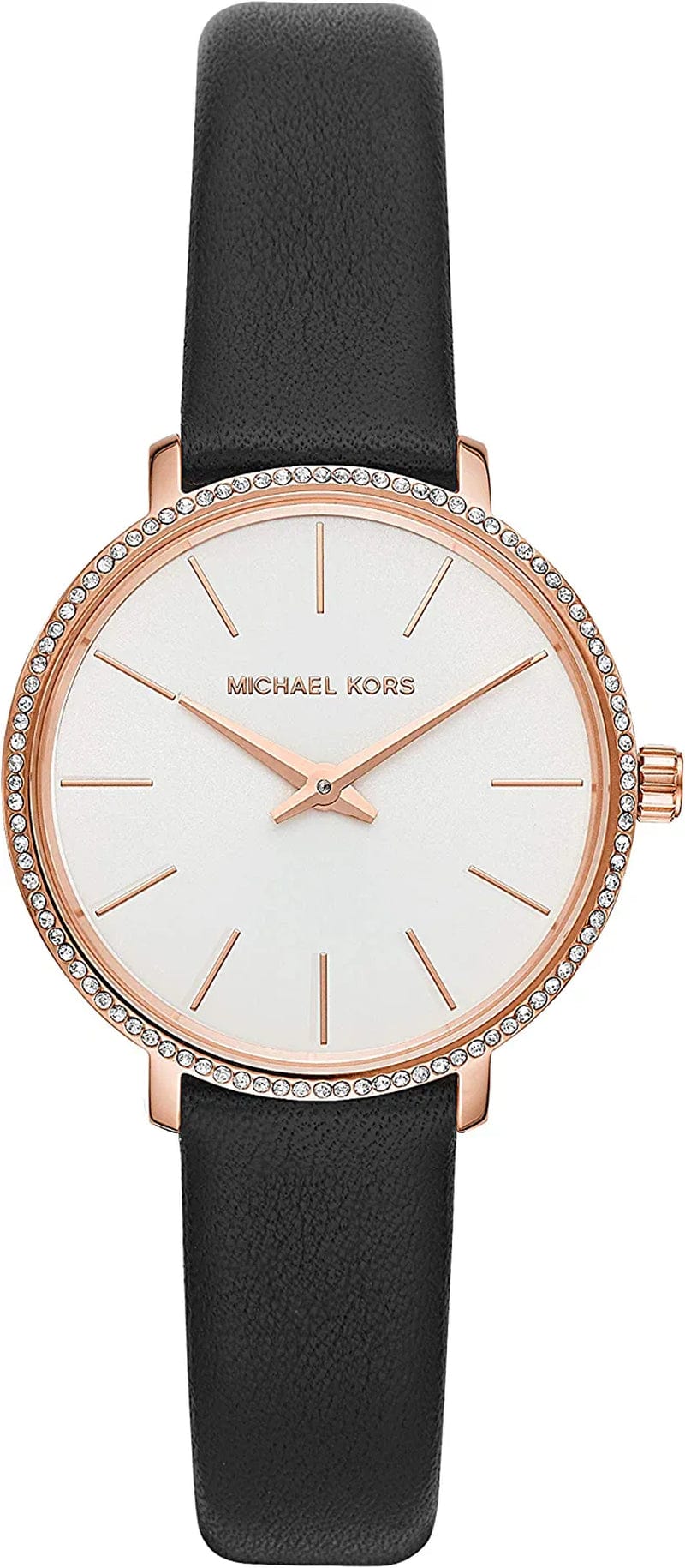 Michael Kors Pyper Three-Hand Stainless Steel Watch Black/32mm