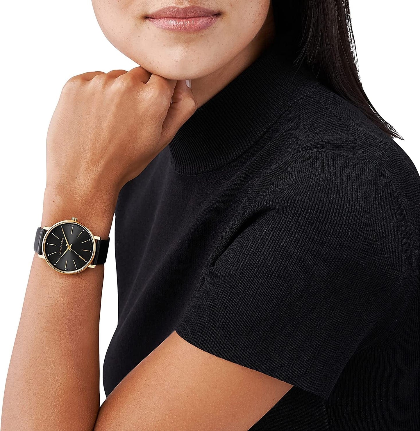 Michael Kors Pyper Three-Hand Stainless Steel Watch