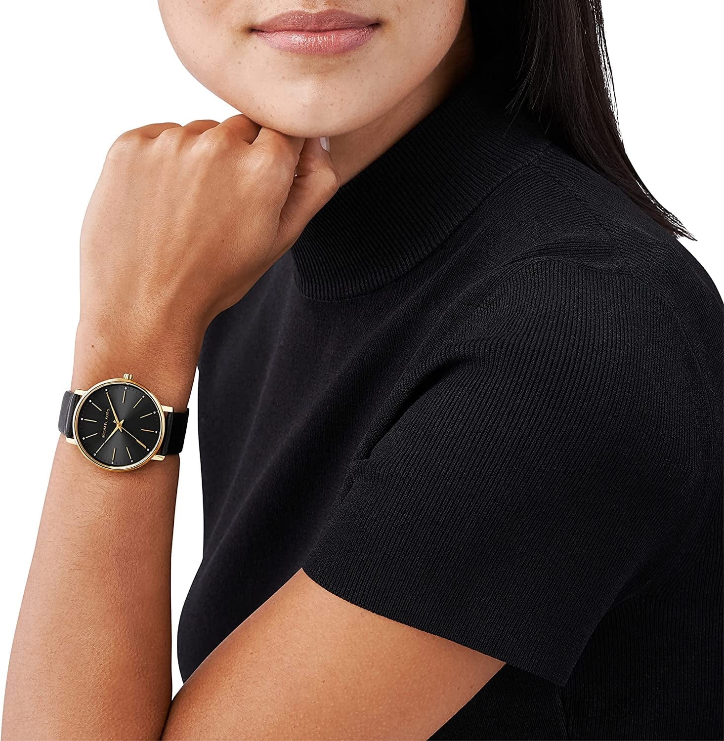 Michael Kors Pyper Three-Hand Stainless Steel Watch