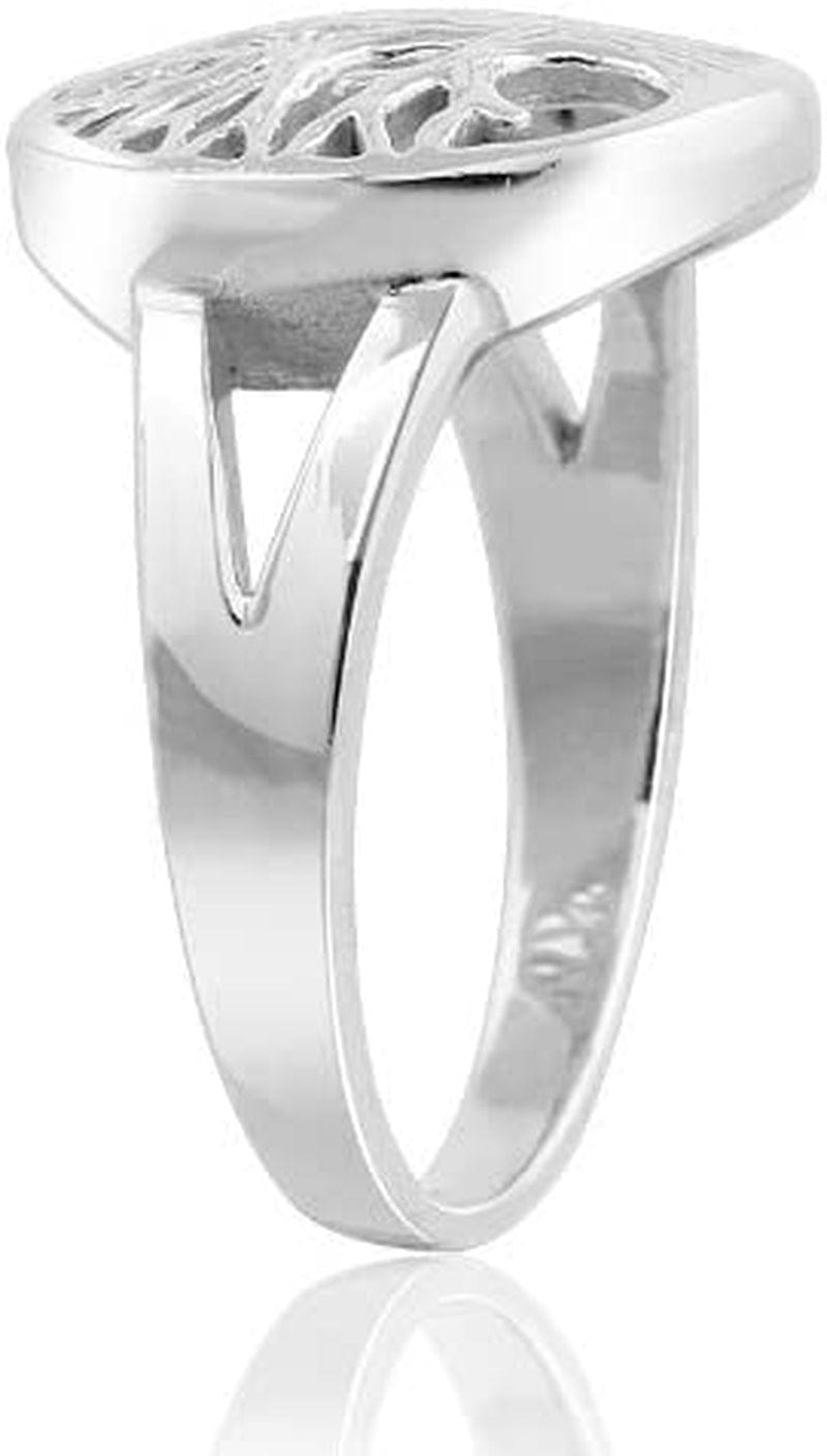 Mimi 925 Sterling Silver Open Tree of Life Ring Size 5, 6, 7, 8, 9, 10, 11, 12