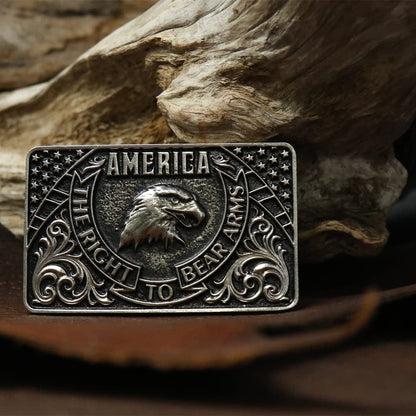 Montana Silversmiths 2Nd Amendment Series Attitude Western Belt Buckle Apparel & Accessories > Clothing Accessories > Belt Buckles Montana Silversmiths   