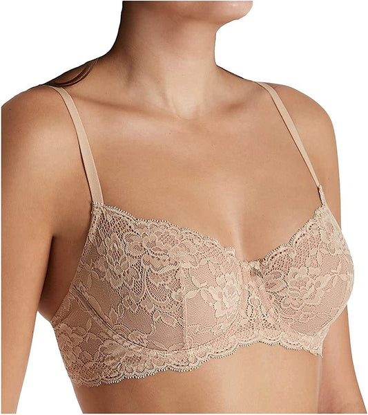 Montelle Women'S Flirt Demi Lace Bra Nude / 36C