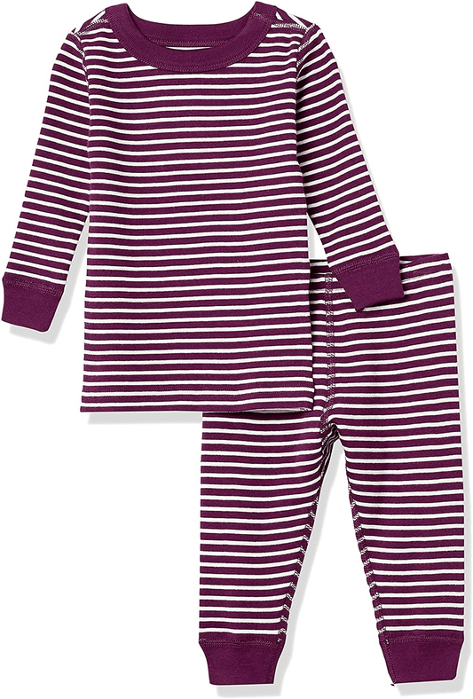 Moon and Back by Hanna Andersson Kids' 2 Piece Long Sleeve Pajama Set Apparel & Accessories > Clothing > Sleepwear & Loungewear > Pajamas Kylie Max   