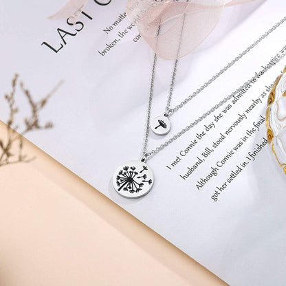 Mother Daughter Necklace Set for 2/3 Mothers Day Gifts for Mom Daughter