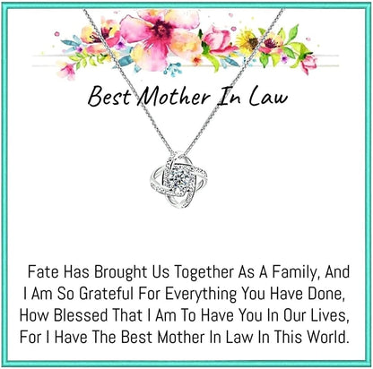 Mother in Law Gifts, Mother of the Groom, Future Mother in Law Mother in Law Birthday Gifts, Mother in Law Jewelry, Mother in Law Necklace, Mother in Law Holiday and More New Zirconia