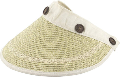 Muryobao Women'S Reversible 2-In-1 Wide Brim Floppy Hat UV Protection Hats for Beach Glof Apparel & Accessories > Clothing Accessories > Hats Muryobao   