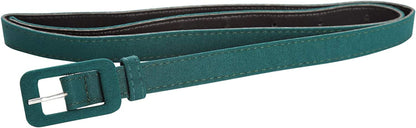 MUXXN Womens Belt- Solid Color Basic Belt for Casual Formal Dress or Jeans Apparel & Accessories > Clothing Accessories > Belts MUXXN Dark Green X-Large 