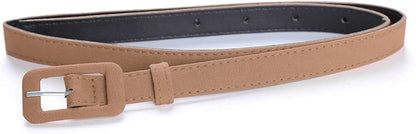 MUXXN Womens Belt- Solid Color Basic Belt for Casual Formal Dress or Jeans Apparel & Accessories > Clothing Accessories > Belts MUXXN Camel X-Large 