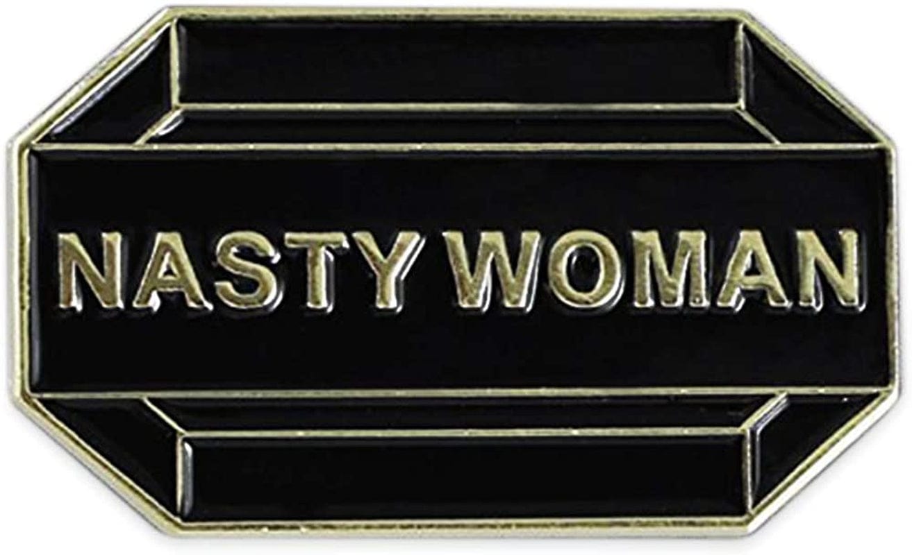 Nasty Woman Enamel Lapel Pin (1 Pin)